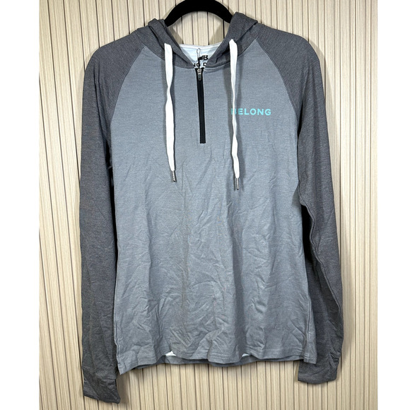 Belong Designs Women's Apex Tek Hoodie Gray Size M - Picture 2 of 7